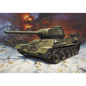 Unbranded T-34/85 plastic kit 1:72