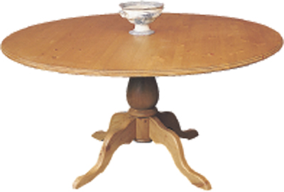 TABLE 5FT ROUND SGL PED
