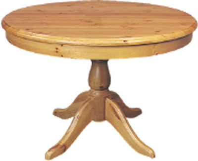 TABLE DRUM TOP FIXED PED