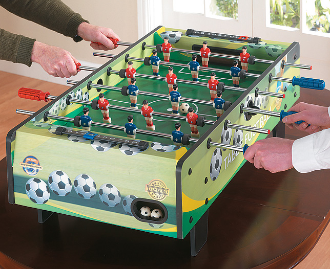 desktop table football game