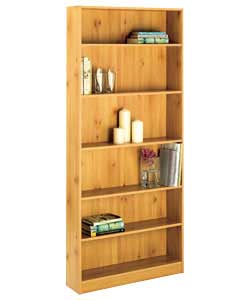 Maple effect. 4 adjustable shelves, 1 fixed and 1