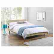 Unbranded Tarranto Double Bed, Maple Effect