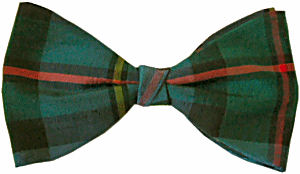 Tartan Bow Tie (Green)