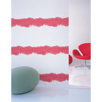 Tate Freehand Wallpaper Crimson 10m