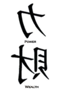 Tattoo: Power and Wealth