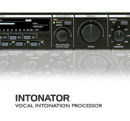 Dedicated to the professional vocal recording engineer the Intonator is aimed at reducing tedious en