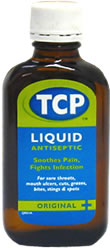 Aqueous liquid antiseptic containing: Phenol 0.175