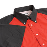 Teamwear Oval shirt is a welcome addition from Teamwear. This red with black contrast rugby style Te