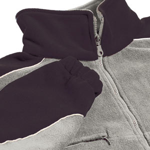 Unbranded Teamwear Pit Stop fleece - Grey/black