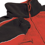 Unbranded Teamwear Pit Stop Fleece Red/Black