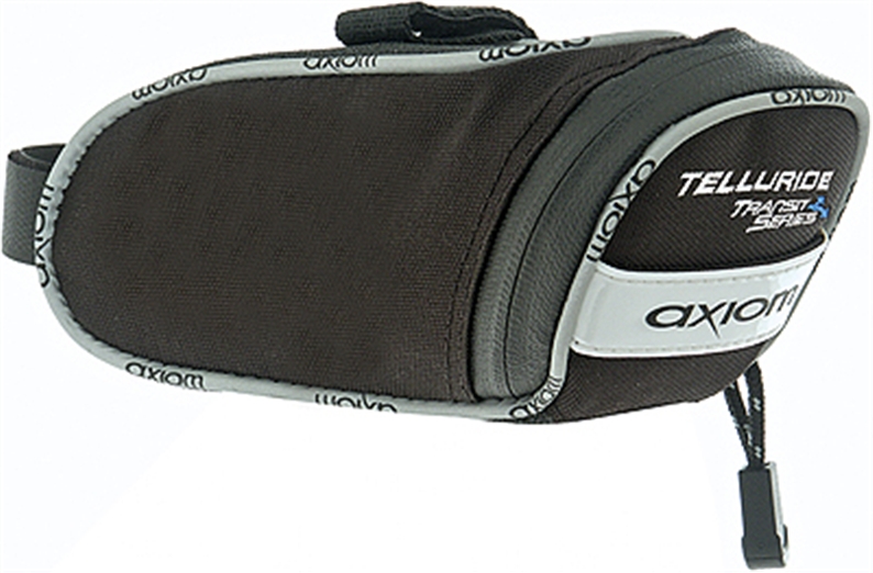 Water resistant MTB or Trekking oriented seat bag - Waterproof zipper - Rubber coated 600D nylon