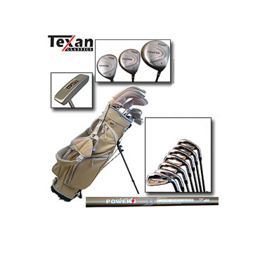 NEW IN BOXLadies` Complete Titanium Golf Package - PetiteIdeal for Ladies 5ft 3 and below and teenag