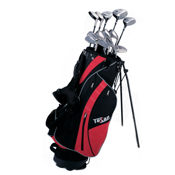 Unbranded Texan Golf Hybrid Clubs Set   Bag 1`` LONGER