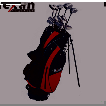 Unbranded Texan Golf Hybrid Clubs Set   Bag 1`` SHORTER