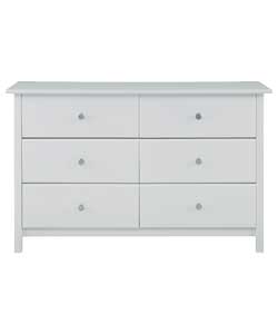 Unbranded Thames 3   3 Chest of Drawers - White