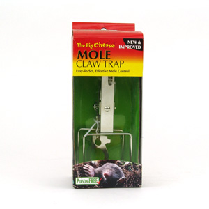 The Mole Claw Trap is an easy to set  effective  poison free form of mole control. To maximise catch