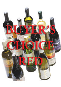 Unbranded The Buyerand#39;s Choice Red Case 2009 12-bottles, 2 of each of 6 wines