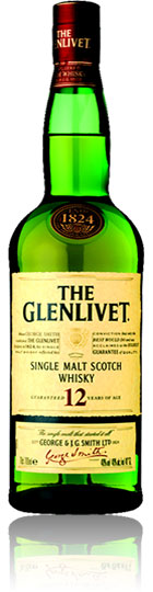 The Glenlivet 12 year old Malt Whisky Speyside (70cl)