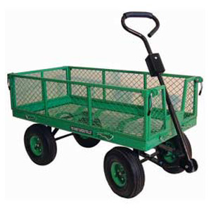 Ease the strain of working in the garden with this large and versatile Handy Garden Trolley. It can 