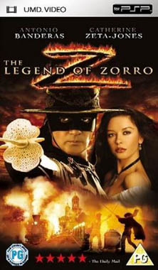 The Legend Of Zorro UMD Movie for PSP