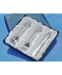The Leonardo Collection Silver Plated Cutlery Gift Set
