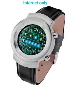 Unbranded The One Sumui Moon Gents Binary Watch
