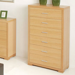 The Star Collection - Flow 6 Drawer Chest