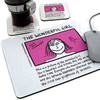 Unbranded The Wonderful Girl Mouse Mat and Coasters