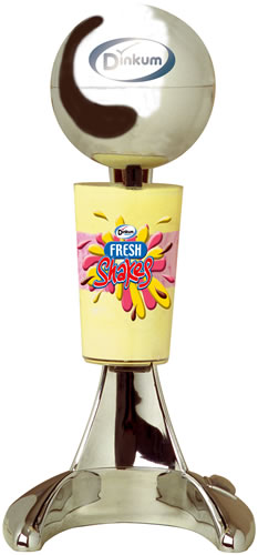 Your marvellous Thick Milkshake Maker will take all the goodness of fresh milk and make you an