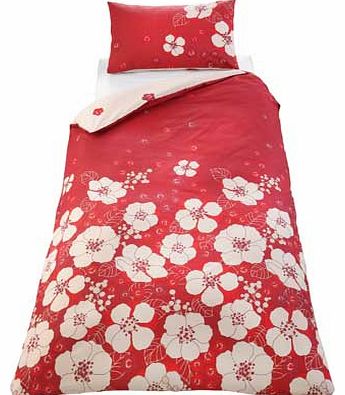 Unbranded Tia Red Bedding Set - Single