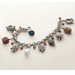 Tibetan Fortune Charm Bracelet