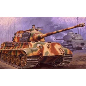 Unbranded Tiger II Ausf. B plastic kit 1:72