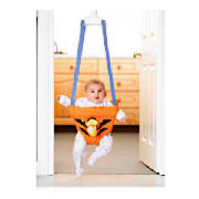 This Tigger Door Bouncer bounces to help your baby stay active. The Tigger-themed doorway jumping se