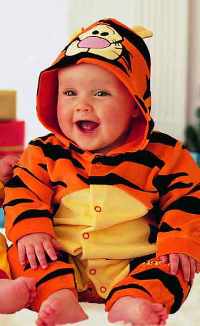 Childrens Dressing Up Clothes - Tigger Dressing Up Outfit - 12 Months