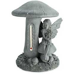 Whatever the weather, this faithful fairy thermometer will tell you the temperature