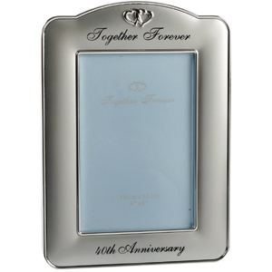 Unbranded Together Forever 40th Anniversary Photo Frame