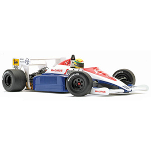 Unbranded Toleman TG184 Ayrton Senna 1984 1:18