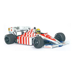 Unbranded Toleman TG184 Senna Portugal 1984 1:18