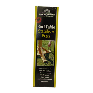 Unbranded Tom Chambers Bird Table Stabiliser Pegs