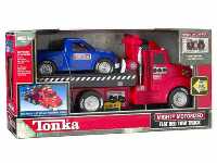 Cars and Other Vehicles - Tonka Hands On - Flat Bed Tow Truck