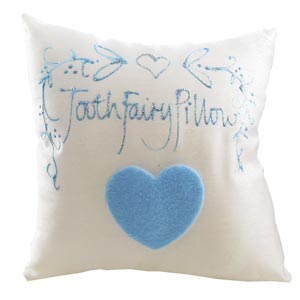 Unbranded Tooth Fairy Pillow for a Boy Hanging Silk Cushion
