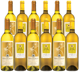 Unbranded Top Table Wines - Whites only - Mixed case