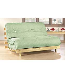 Solid pine frame converts easily into a 4ft 6in double bed.100% cotton mattress cover.Suitable for