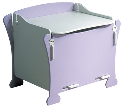 KIDSAW TOY BOX AVAILABLE IN BLUE OR LILAC