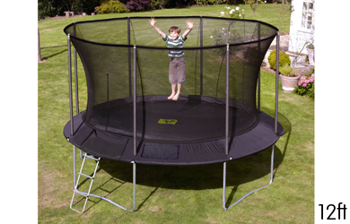 Unbranded TP251 12 Foot Genius Trampoline with SurroundSafe