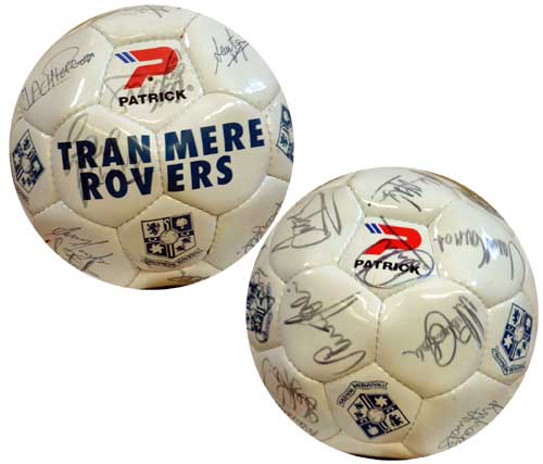 Unbranded Tranmere Rovers and#8211; Ball signed by the 99/00 Cup final squad - WAS andpound;119.99