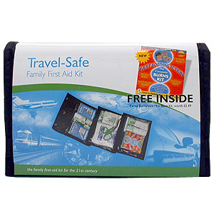 Travel-Safe Family First Aid Kit - Size: Single