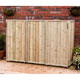 This timber screen is a great way to hide those unsightly wheelie bins in your garden.