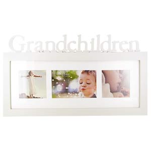 Unbranded Triple Grandchildren Wall Photo Frame