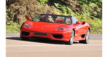 You can jump behind the wheel of three powerful supercars for six miles each with this fantastic driving experience. Each of these supercars boasts truly impressive capabilities - and choices include the Ferrari 360, Lamborghini Gallardo, Aston Marti